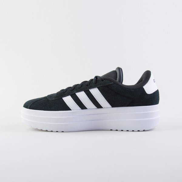 Adidas VL Court Bold 3 Stripes Εφηβικο Παπουτσι Λευκο - Μαυρο