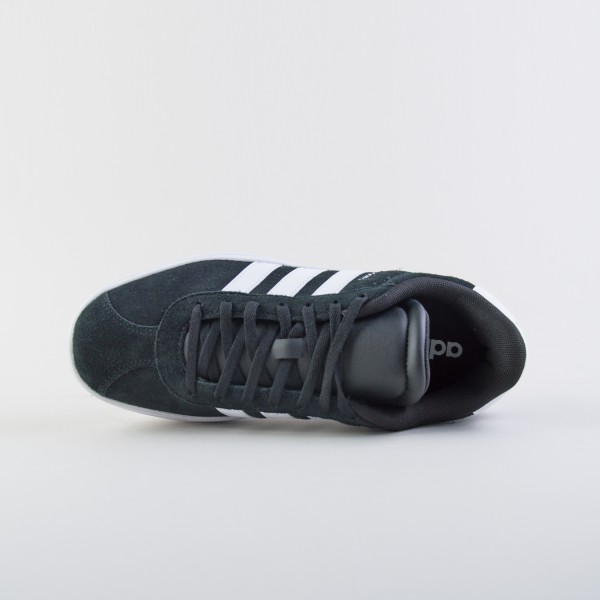 Adidas VL Court Bold 3 Stripes Εφηβικο Παπουτσι Λευκο - Μαυρο