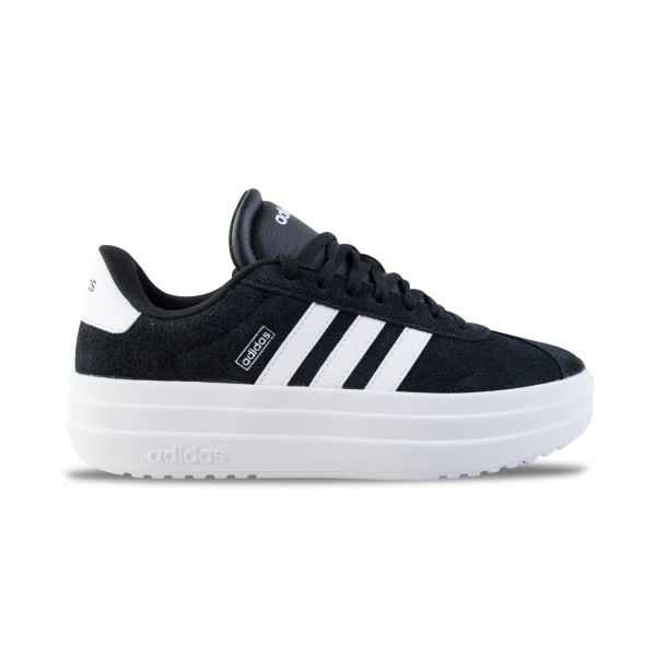 Adidas Bold Platform Leather Details Γυναικειο Παπουτσι Μαυρο - Λευκο