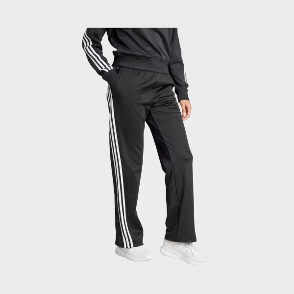 Adidas Iconic 3 Stripes Tracksuit Pants Γυναικειο Παντελονι Μαυρο