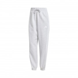 Adidas Sportswear 3 stripes Fleece Loose Fit Γυναικεια Φορμα Γκρι