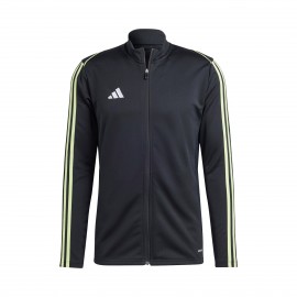 Adidas Tiro 23 League Training 3 Stripes Crew Neck Ανδρικη Ζακετα Μαυρη