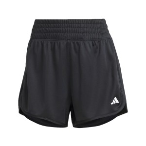 Adidas Pacer Knit High Rise Γυναικειο Σορτσακι Μαυρο