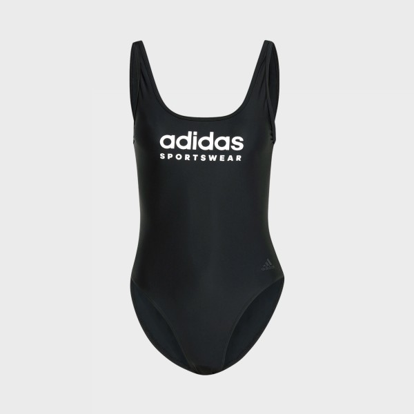 Adidas Performance Sportswear U-Back Αθλητικο Ολοσωμο Γυναικειο Μαγιο Μαυρο
