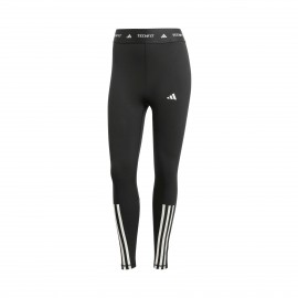 Adidas Performance 3 Stripes 7/8 Techfit Γυναικειο Κολαν Μαυρο