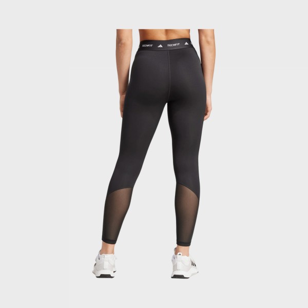 Adidas Performance 3 Stripes 7/8 Techfit Γυναικειο Κολαν Μαυρο
