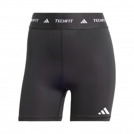 Adidas Training Techfit Short Leggings Γυναικειο Σορτσακι Μαυρο