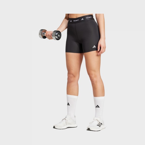 Adidas Training Techfit Short Leggings Γυναικειο Σορτσακι Μαυρο