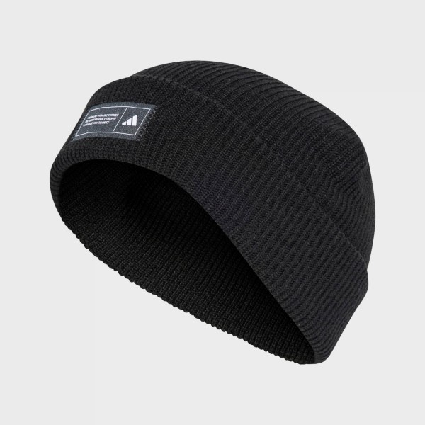 Adidas Essentials Performance Cuff Logo Unisex Σκουφος Μαυρος