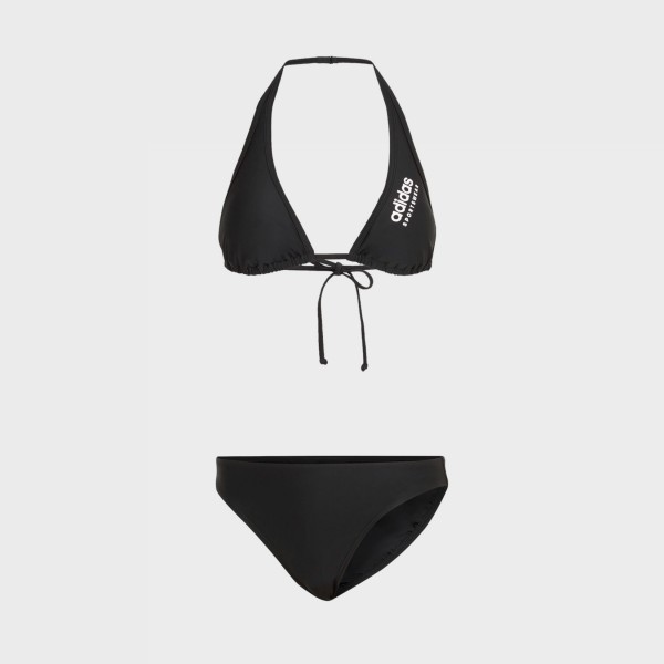 Adidas Sportswear Neckholder Bikini Fitness Γυναικειο Μπικινι Μαυρο