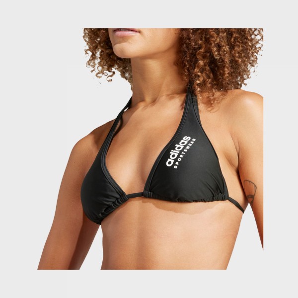 Adidas Sportswear Neckholder Bikini Fitness Γυναικειο Μπικινι Μαυρο