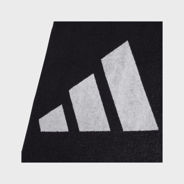 Adidas Performance 3 Bar Logo 50 x 100 cm Βαμβακερη Πετσετα Μαυρη