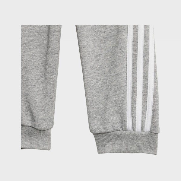 Adidas Sportwear 3 Stripes Crew Neck Βρεφικο Σετ Ρουχων Μαυρο - Γκρι