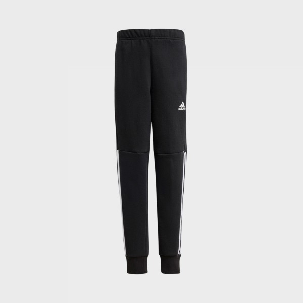 Adidas Sportwear 3 Stripes Tiberio Colorblock Παιδικο Σετ Μαυρο - Πορτοκαλι