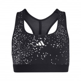 Adidas PowerReact Glam Mesh Back Bra