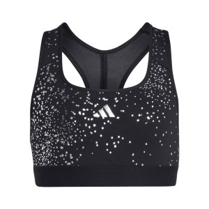 Adidas PowerReact Glam Mesh Back Bra