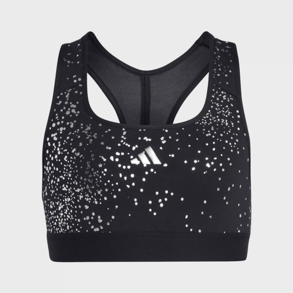 Adidas PowerReact Glam Mesh Back Bra