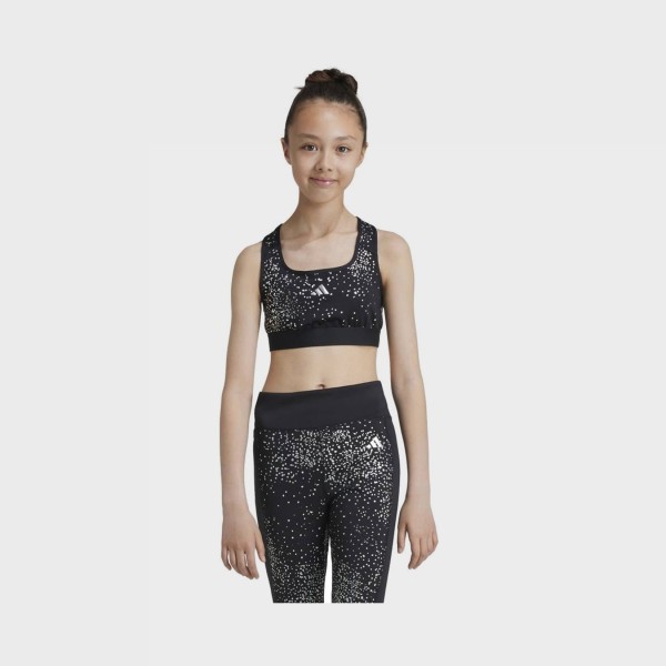 Adidas PowerReact Glam Mesh Back Bra