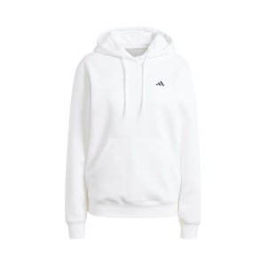 Adidas Sportswear Feel Cozy Hooded Small Logo Γυναικειo Φουτερ Λευκη