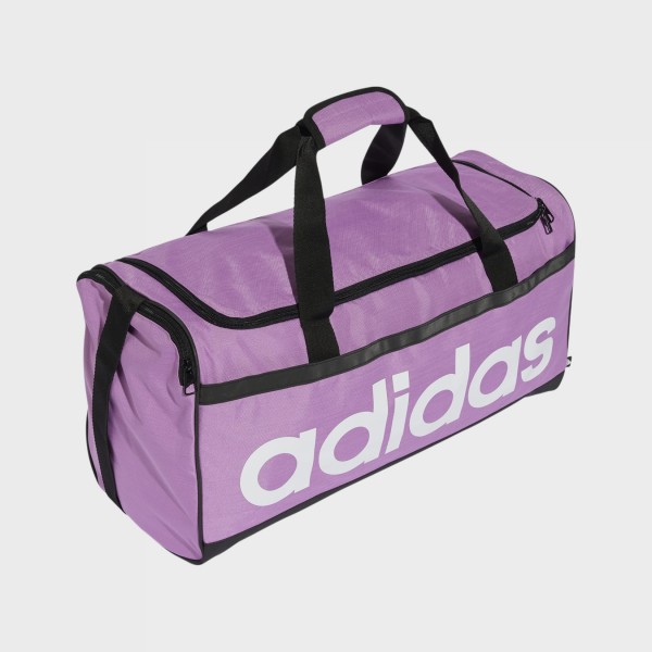 Adidas Accessories Essentials Linear Duffel 39 Λιτρα Τσαντα Προπονησης Μωβ