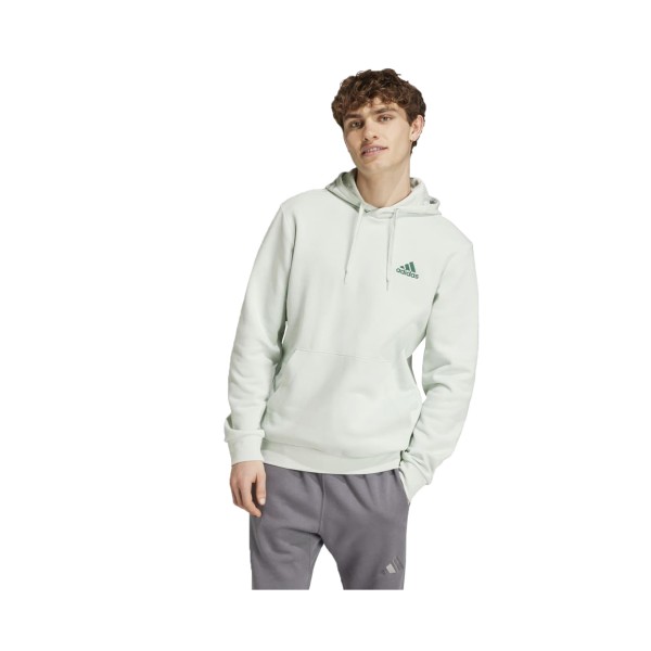 Adidas Sportswear Feel Cozy Hooded Small Logo Ανδρικη Φουτερ Βεραμαν