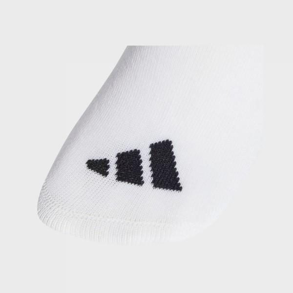 Adidas Performance Training Stripes 3 Ζευγη Unisex Καλτσες Λευκο - Μαυρο