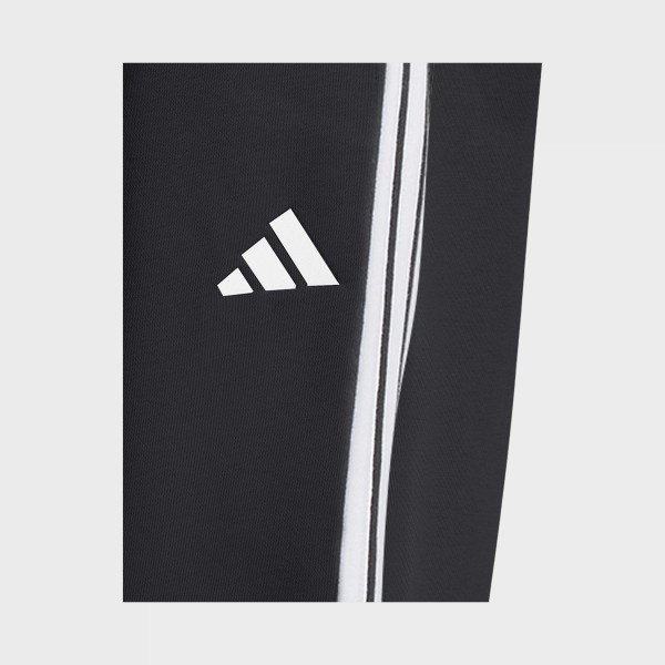 Adidas Sportswear 3 stripes French Terry Cuffed Γυναικειο Παντελονι Μαυρο