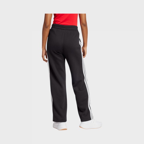 Adidas Sportswear 3 Stripes Open Leg Γυναικειο Παντελονι Μαυρο