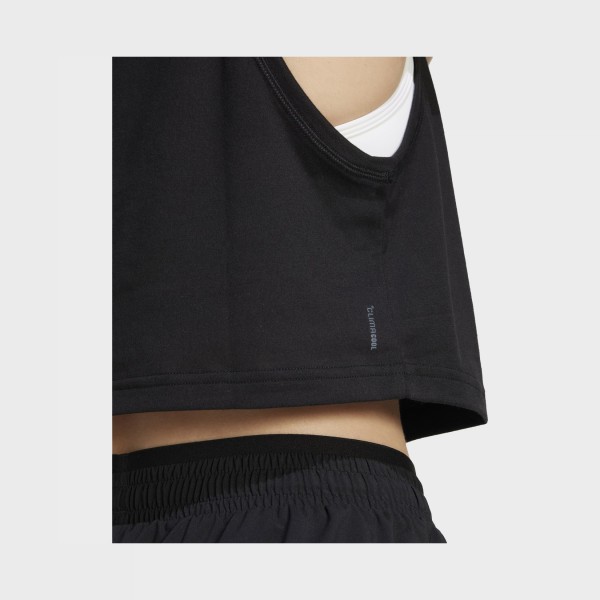 Adidas Train Essentials We Small Logo Γυναικεια Αμανικη Μπλουζα Μαυρη