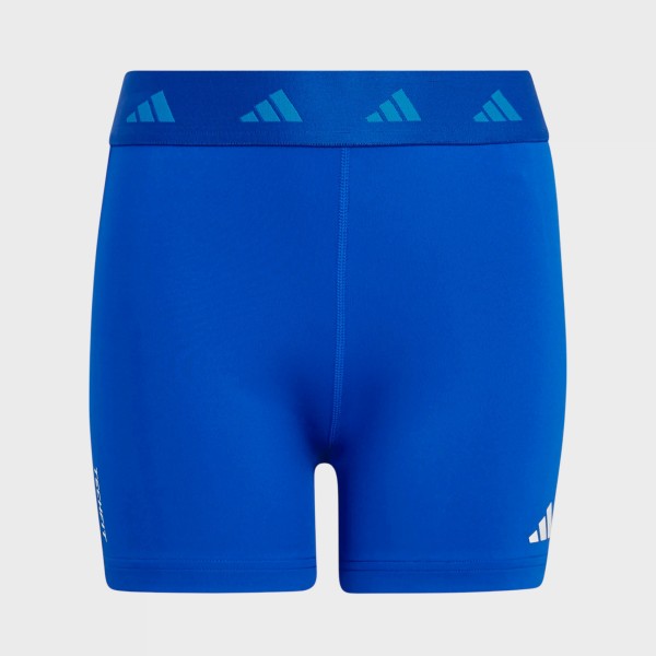 Adidas Sportswear Tech Fit Short Leg Εφηβικο Σορτσακι Μπλε