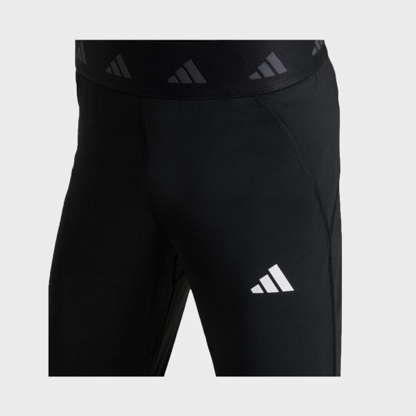 Adidas TechFit AeroReady Keep Dry Small Logo Εφηβικο Κολαν Μαυρο