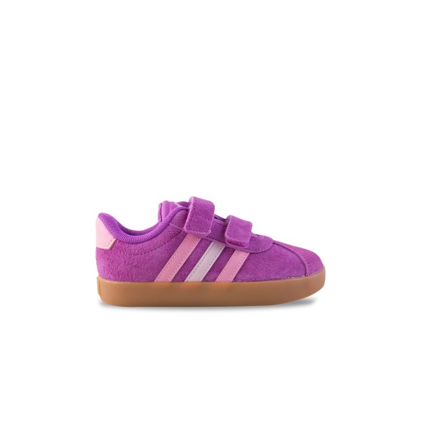 Adidas VL Court 3.0 CF Hook And Loop Βρεφικο Παπουτσι Μωβ