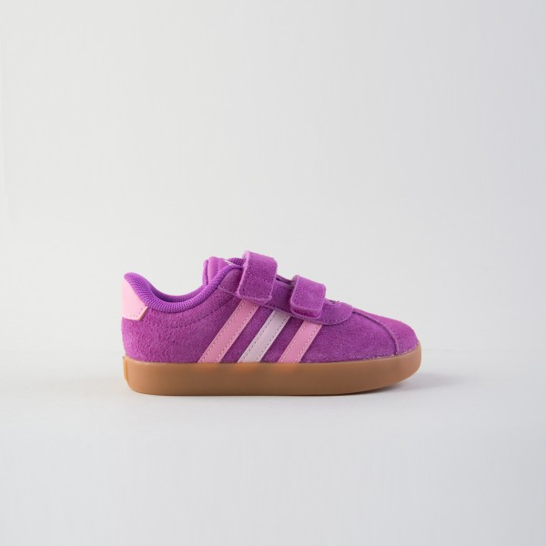 Adidas VL Court 3.0 CF Hook And Loop Βρεφικο Παπουτσι Μωβ