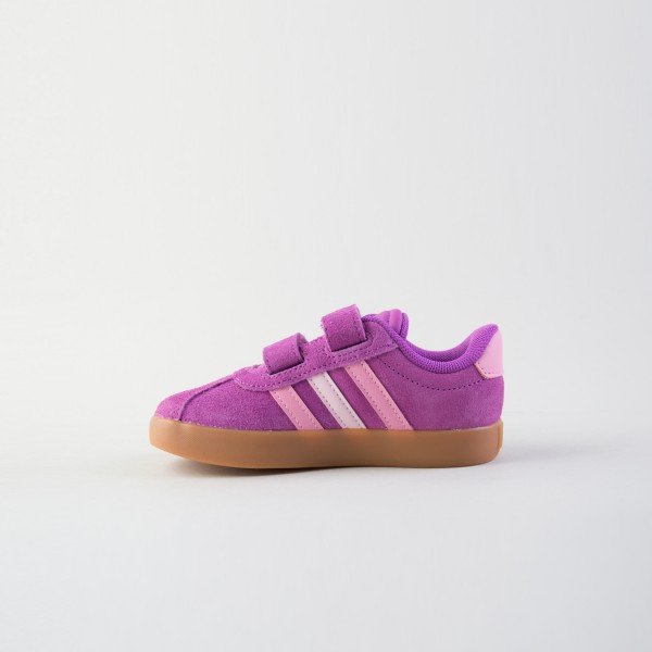 Adidas VL Court 3.0 CF Hook And Loop Βρεφικο Παπουτσι Μωβ