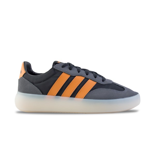 Adidas Barreda Decode Suede 3 Stripes Ανδρικο Παπουτσι Μαυρο - Πορτοκαλι