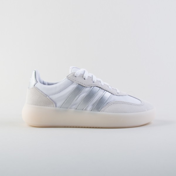 Adidas Barreda Decode 3 Stripes Premium Γυναικειο Παπουτσι Λευκο - Ασημι