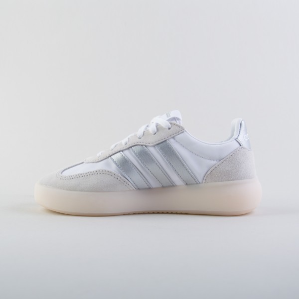 Adidas Barreda Decode 3 Stripes Premium Γυναικειο Παπουτσι Λευκο - Ασημι