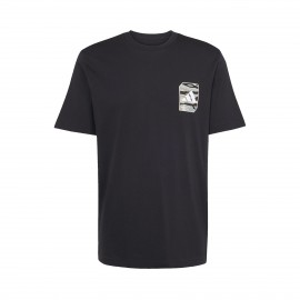 Adidas Sportswear Classic Fit Camo Box Ανδρικη Μπλουζα Μαυρη