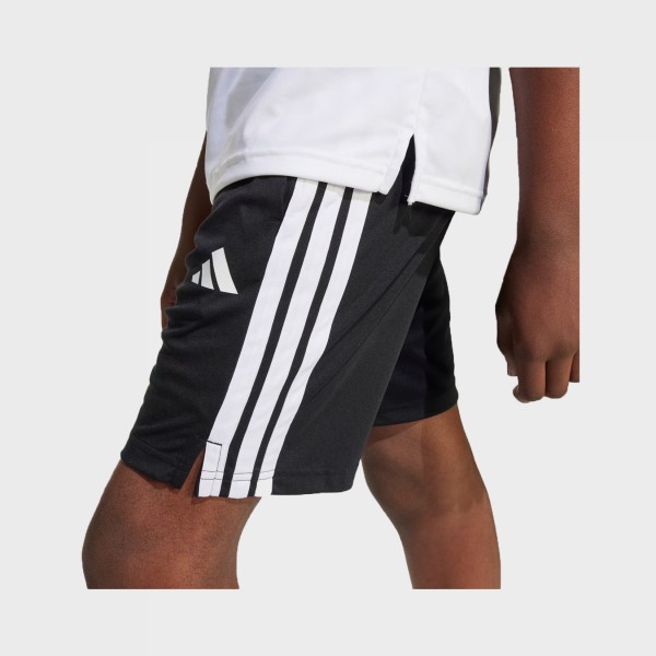 Adidas Training Essentials 3 Stripes ClimaCool Εφηβικη Βερμουδα Μαυρη