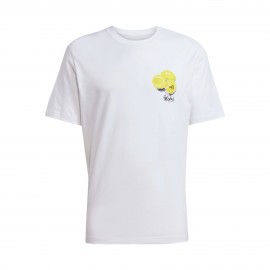 Adidas Sportswear Lemon Graphic T Casual Ανδρικη Μπλουζα Λευκη