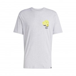 Adidas Sportswear Lemon Graphic T Casual Ανδρικη Μπλουζα Γκρι
