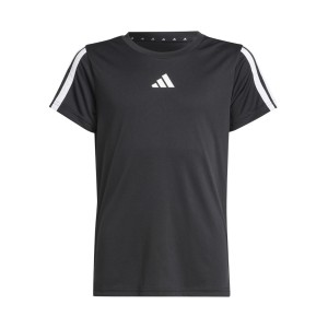 Adidas Training Essentials 3 Stripes Classic Παιδικη Μπλουζα Μαυρη