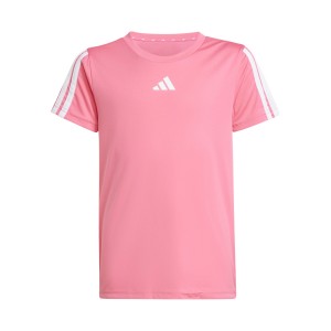 Adidas Training Essentials 3 Stripes Classic Παιδικη Μπλουζα Ροζ