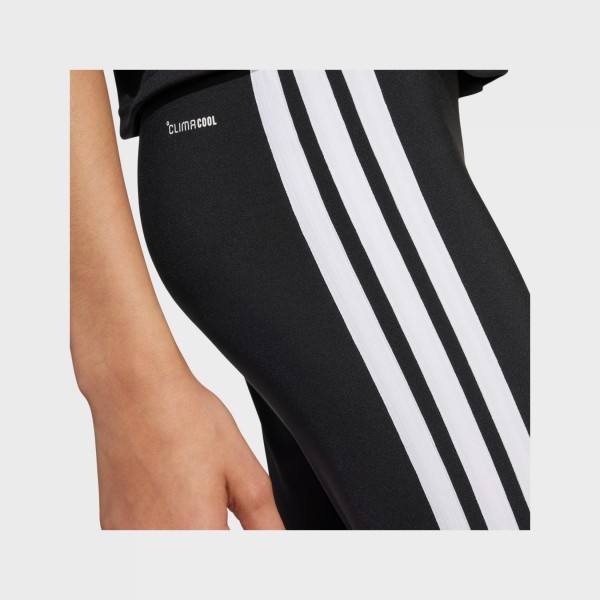 Adidas Train Essentials 3 Stripes Climacool Εφηβικο Κολαν Μαυρο