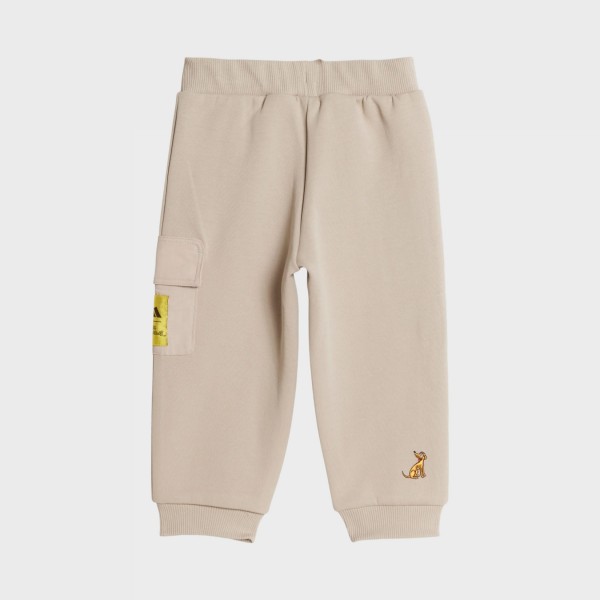 Adidas Sportswear 3 Bars Rib Simpsons Βρεφικο Σετ Ρουχων Μπεζ