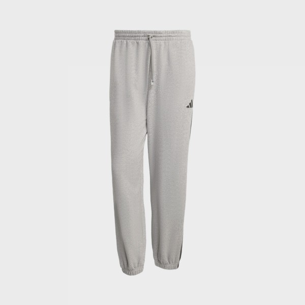 Adidas Essentials Holiday Velour Bars Ανδρικο Παντελονι Φορμας Γκρι