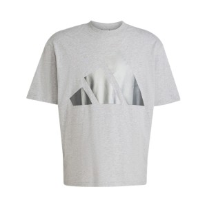 Adidas Sportswear Ess Holiday Big Bars Ανδρικη Μπλουζα Γκρι