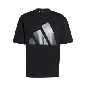 Adidas Sportswear Ess Holiday Big Bars Ανδρικη Μπλουζα Μαυρη