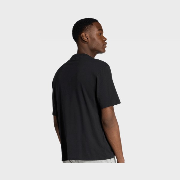 Adidas Sportswear Ess Holiday Big Bars Ανδρικη Μπλουζα Μαυρη