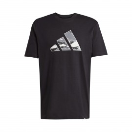Adidas Sportswear Camo Bar Logo Classic Ανδρικη Μπλουζα Μαυρη